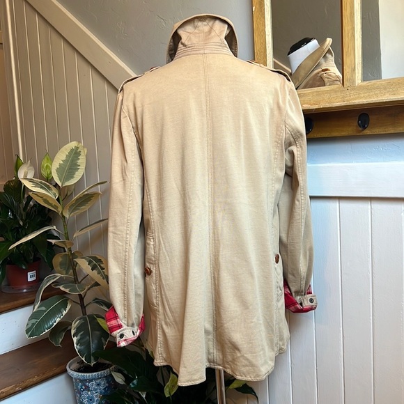 Ralph Lauren Blue Lable Iconic Country Style Cotton Twill Field Jacket in Beige - Picture 2 of 15